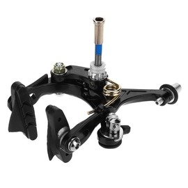 1 Pair Road Bike Brake Set, Bicycle V-Brake V-Brake V-Shape Mechanical Bicycle Brake Set Double Pin Brake Caliper Accessories
