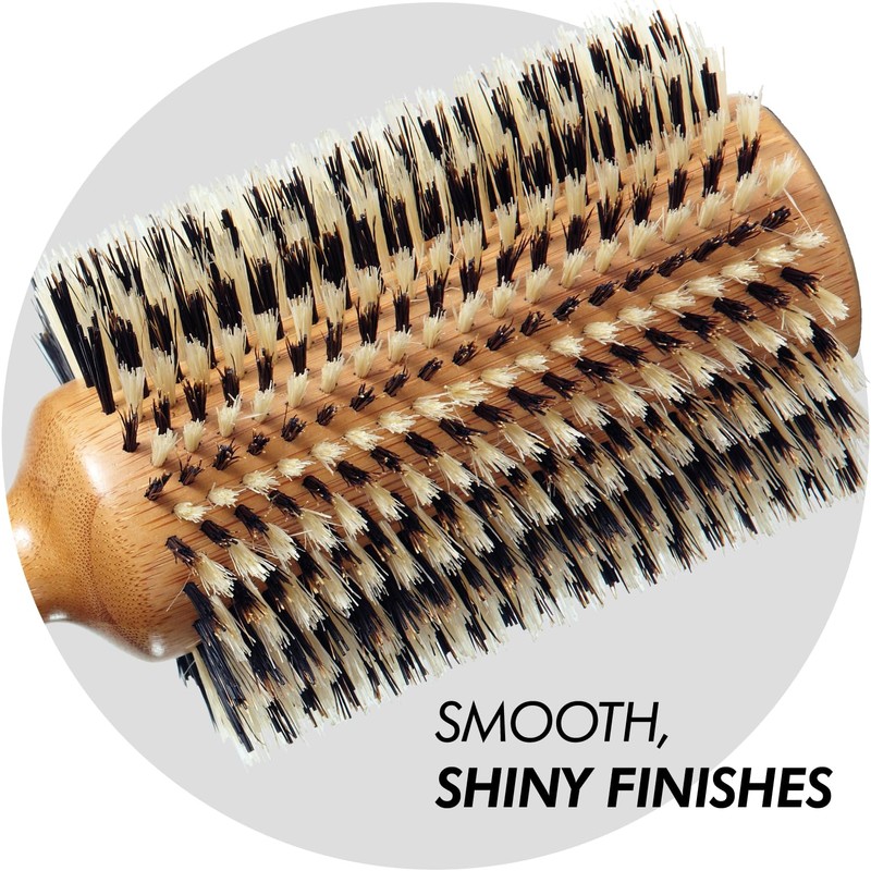 Sam Villa Signature Series Oval Nylon & Boar Bristle Round