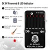 JOYO 6-Band EQ Pedal Electric Guitar Equalizer (100Hz 200Hz 400Hz