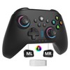 2.4G Wireless PC/Switch Controller with RGB Lighting/Programming Keys/Hall Joysticks/Hall Triggers/Vibrations,Three-Mode