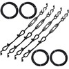 4 Packs Alloy Steel Supporting Anti-Sag Gate Cable Kits for