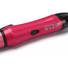 J.H COMPANY Tenaza Rizador Y Plancha Alasiadora Para Cabello 2 En 1 Color Rosa