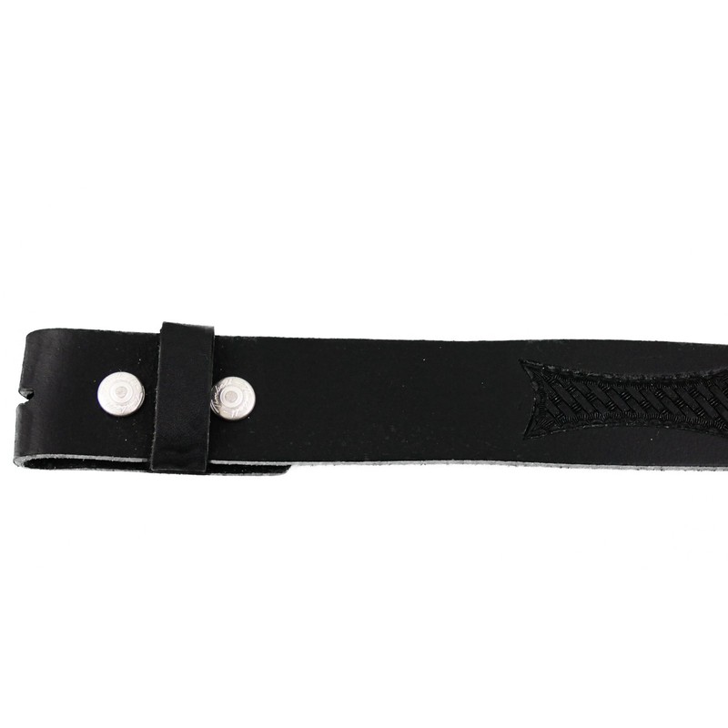 Western Ranch Men's Belt Black Black