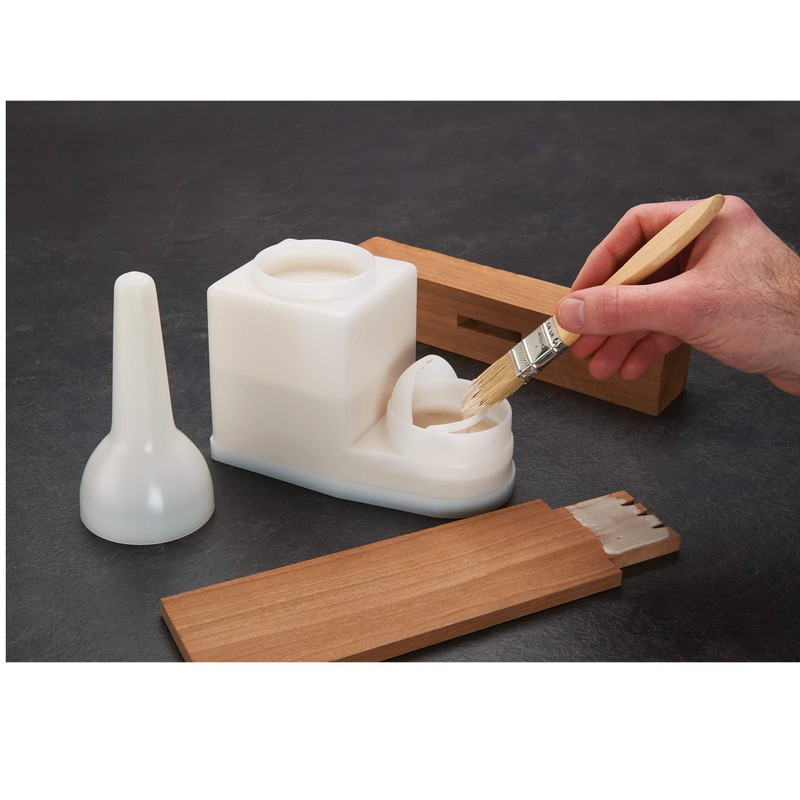 WOODRIVER Glue Container with Brush