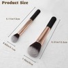 Makeup Brushes Set - 2PCS - Loose Powder & Highlight