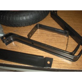 Unbranded 4.0 Cubic Foot Steel Wheelbarrow Replacement Wheel W/ Hardware#16A.44