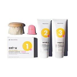 Kit para celulitis con Ventosa Azala Cup + Cepillo Azala Brush + cel-u + scrub-u + shape-u (250g) | Reto anti-celulitis 21 días