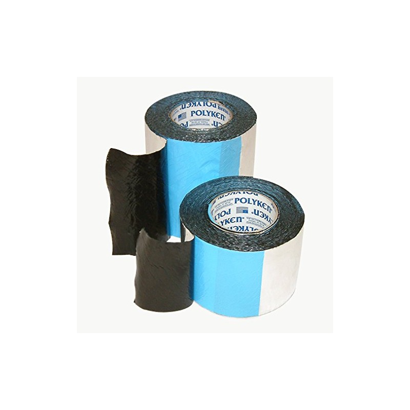 Nashua Heavy Duty FoilMastic Butyl Rubber Tape (360-45): 4 in.