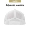 PLAIN GEAR Dispatch Trucker Cap - High Crown Mesh-Back Adjustable