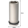 TONE HP6NV-27L Long Socket for Impact: 0.7 inch (19.0 mm)