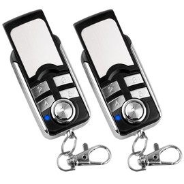 Pack of 2 hand transmitters compatible with Hörmann HSE4-868-BS HSE2-868-BS HS4-868-BS remote control for Hörmann BiSecur SupraMatic ProMatic RollMatic RotaMatic garage door operator