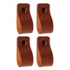 Brute Strength - Leather Handles for Furniture - Cognac -