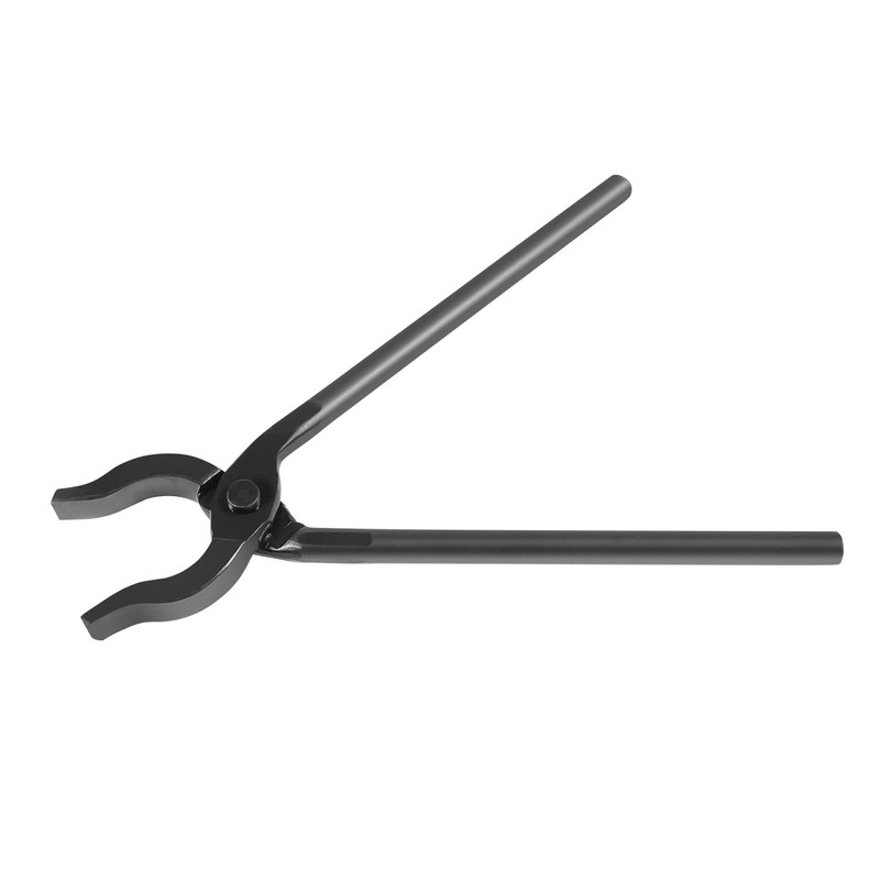 Blacksmith Tongs 12'' Long for Forge & Welding Bench Jaw
