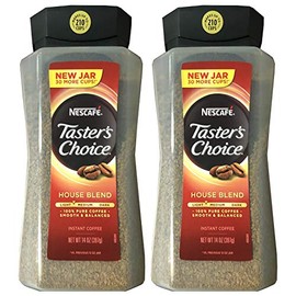 Taster's Choice Original Gourmet Instant Coffee 14 Oz, Pack of 2