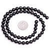 10mm Natural Black Obsidian Beads Round Gemstone Loose Beads for