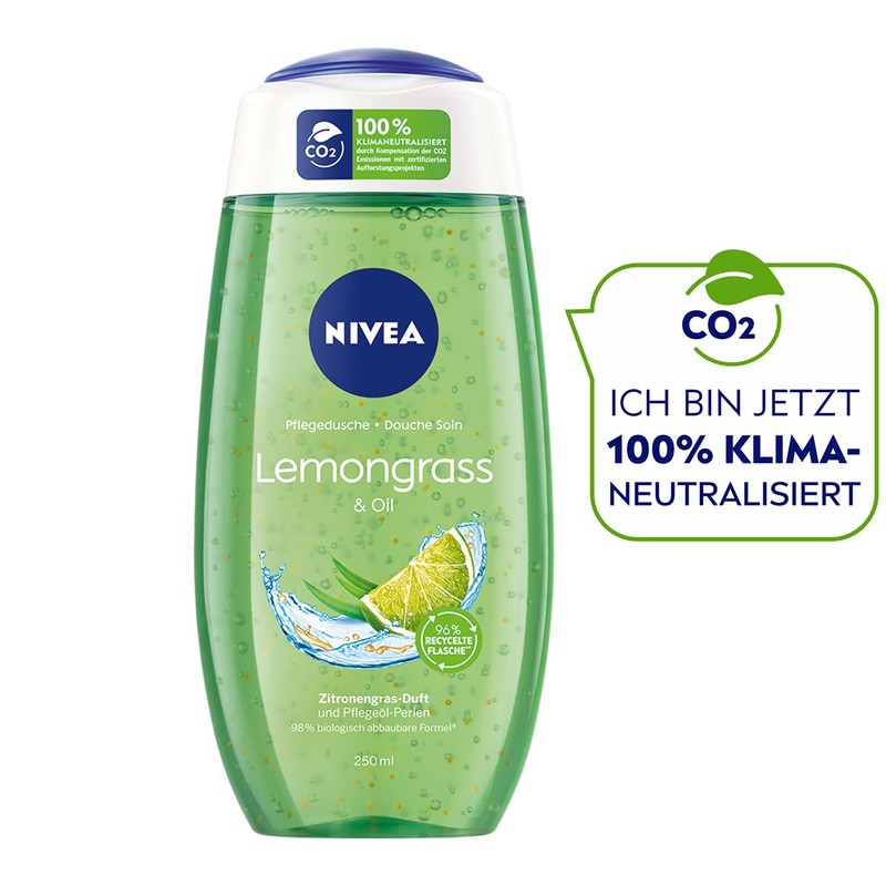 NIVEA Lemongrass & Oil Shower Gel (250 ml)