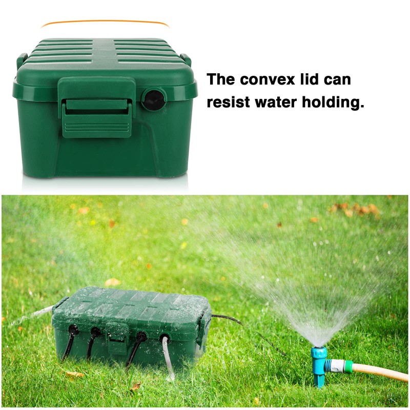 Flemoon IP54 Waterproof Electrical Box, Outdoor Plug Cover Weatherproof, for