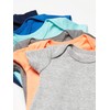 Simple Joys by Carter's Baby Boys' 6-Pack Short-Sleeve Bodysuit, Solid,