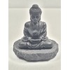 CRYSTAL HEAVEN Shungite Carved Polished Buddah, an ancient Crystal/Stone with