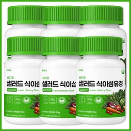 BNL Salad Dietary Fiber Tablets Dietary Fiber Nutrient 120 Tablets, 6 Pieces / BNL 샐러드 식이섬유정 식이섬유 영양제 120정, 6개