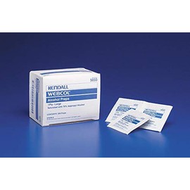 Webcol Alcohol Prep Pads, Large, Covidien 5110, 2-PlySpecial Pack of 2 Boxes by Webcol, Original, 200 Count (Pack of 2)