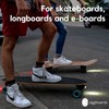 Eggboards Luces LED para monopatín bajo – Luces de longboard