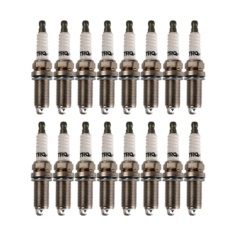 TRQ Iridium Spark Plugs Engine Tune Up Ignition Kit 16