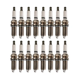 TRQ Iridium Spark Plugs Engine Tune Up Ignition Kit 16 Piece Set Compatible with 2017-2019 Ford E-350 Super Duty 2010-2014 F-150 2011-2019 F-250 Super Duty F-350 Super Duty
