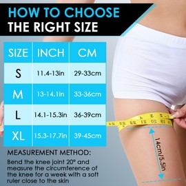 Viexpand Kniebandage für Männer/Damen,Rutschfeste Atmungsaktiv Sport Kniebandage,Verstellbare Bandage KnieKniebandage Kraftsport,Patellasehnen Knee Strap,Knieschmerzen Lindern, Outdoor Sportarten(M)
