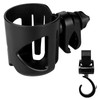 Accmor Universal Cup Holder with Hook, Stroller Cup Holder, 360°