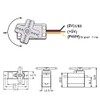 10Pcs SG90 9g Micro Servos for RC Robot Helicopter Airplane