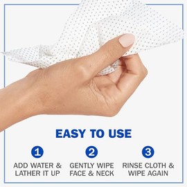 Olay 4-In-1 Daily Facial Cloths, for Combination/Oily Skin, for Women, 33 Pc Cloths