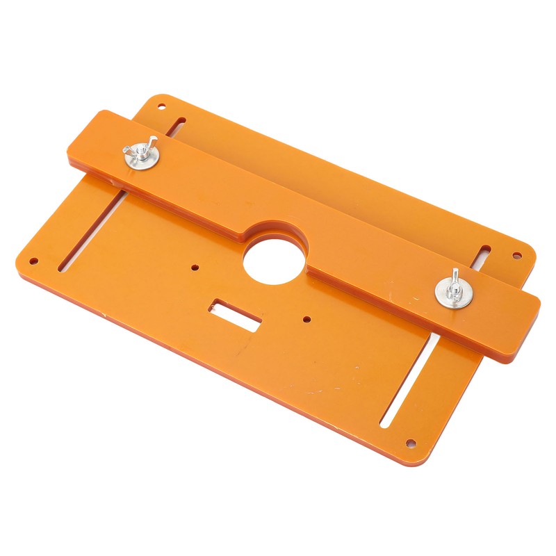 Router Table Plate Woodworking Insert Wood Trimming Milling Tools with