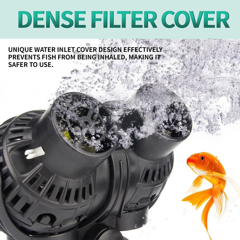 FREESEA Aquarium Circulation Pump Wave Maker Power Head with Magnetic