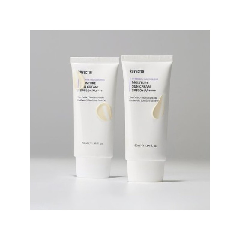 Robaxin 로벡틴 인텐스 모이스처 선크림 SPF50+ PA++++ 50ml (무기자차) Robaxin