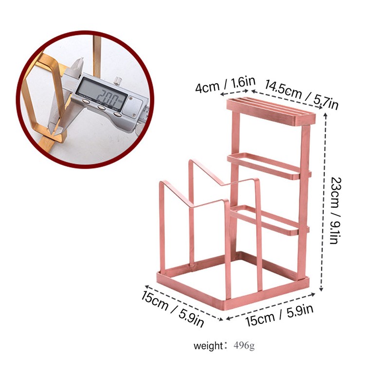 Cutting Board Rack Chopping Board Organizer Stand Holder Multi Purpose