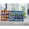 jiffordwind 18 Slot Sunglasses Organizer Box Stand Display Case/Tray, Snap