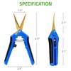 iPower GLPRNR6BLTI 6.5" Pruning Shear Hand Pruner for Gardening Potting