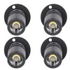 Tbest 4 Pack LED Display Headlights, 5V Dimmable USB Mini