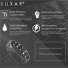 LUXAR Men's Titanium Magnetic Linked Bracelet | Double Magnet Strength