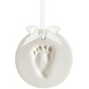 Pearhead Babyprints Baby Handprint or Footprint No Bake Keepsake Ornament,
