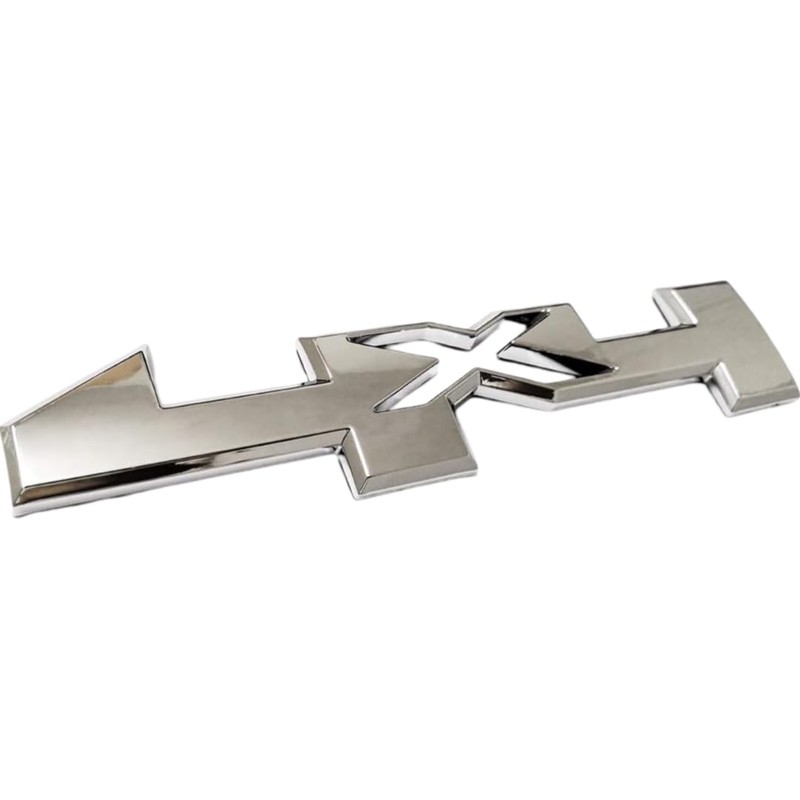2pcs New 4 X 4 Door Emblem Badge 4x4 Nameplate