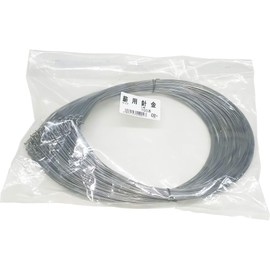 DAIDOHANT 10155901 Metal Ring for Firewood [Iron] [Thickness] 0.05 inch (1.25 mm) x [Length] 27.6 inches (700 mm) (100 pieces)