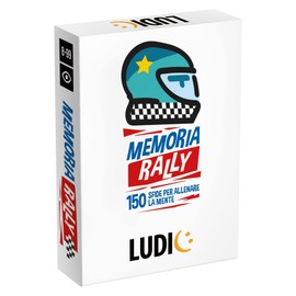 Headu Ludic Rally Memory 150 Challenges to Train the Mind It54136 Board Game Format Travel for 1 Player