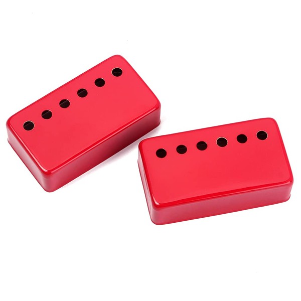 Alnicov Set of 2 Humbucker Guitar Pickup Covers Brass Pickup