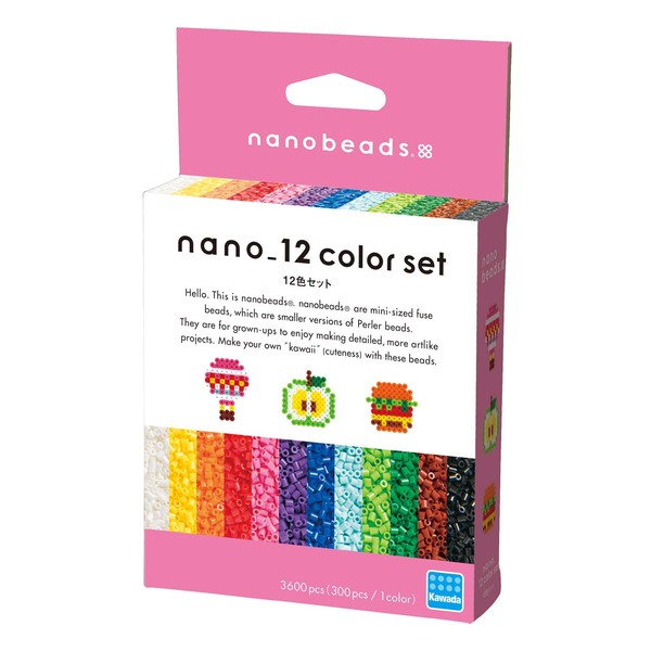 Nano Beads 80-54360 Set of 12 Colors