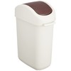 Pearl Metal H-2249 Urbanity Swing Trash Can with Lid, 3.2