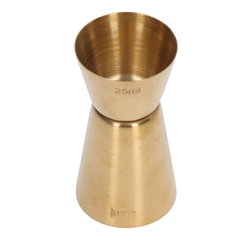Tissting 2Pcs Double Head Cocktail Jigger, Stainless Steel Measure Jigger