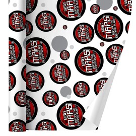 GRAPHICS & MORE Visit Mars Before the Humans Ruin It Red Planet Funny Humor Gift Wrap Wrapping Paper Roll
