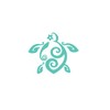 Fprqlyze Hawaiian Sea Turtle Decal, Hawaiian Turtle, Hawaii Vinyl Decal,